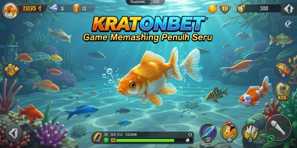 Tangkapan ikan besar dalam permainan KRATONBET yang menarik.