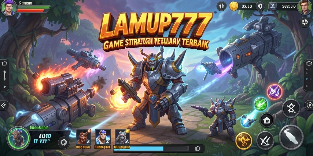 Screenshot dari gameplay menarik LAMPU777 yang menampilkan pertempuran strategis.