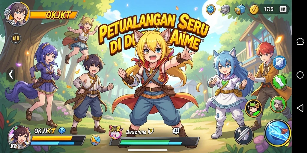 Gameplay menarik dari OKJKT yang penuh aksi dan petualangan.