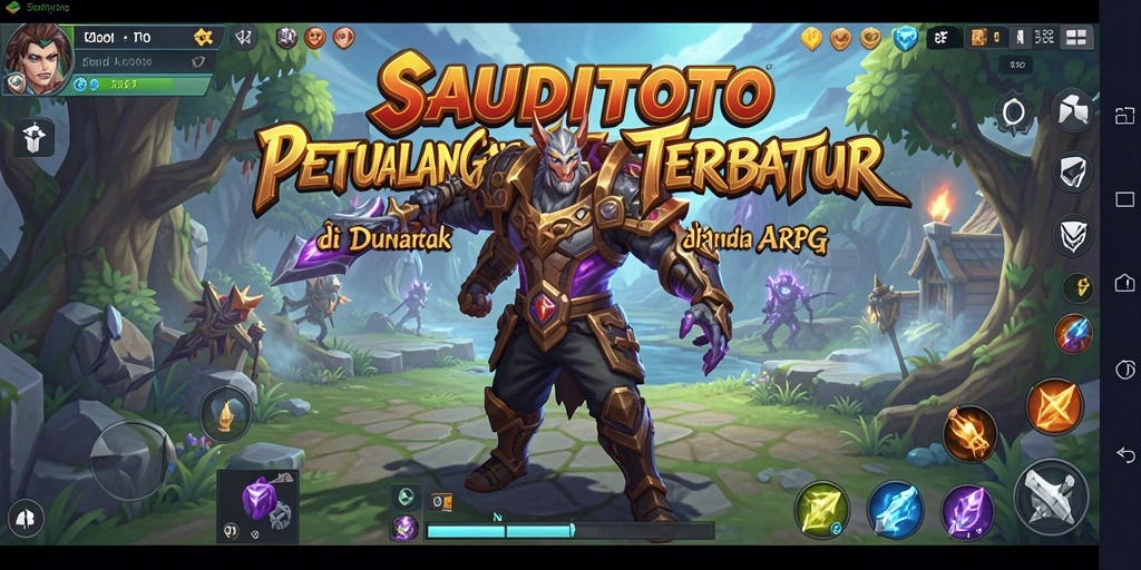 Gambaran gameplay dengan pertarungan seru di dunia <strong>SAUDITOTO</strong>.