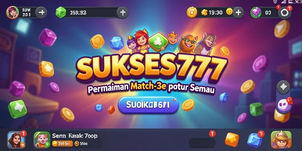 Tampilan gameplay menarik dalam SUKSES777 yang memikat.